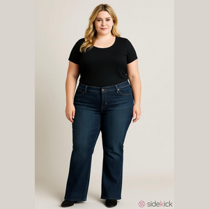 Old Navy the Diva dark wash bootcut jeans Woman’s size 18 long